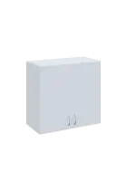 NA 2 - 8D nástavec na skříň, 2-dveřový, 750x800x400, bílá